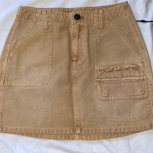 Hudson cargo mini skirt